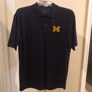 University of Michigan polo style shirt